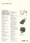 German datasheet (back)